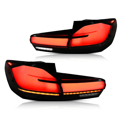 Feux Arrière LED BMW Série 5 F11 Break 2011-2017 - vue rapprochée - Becquet Voiture