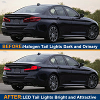 Feux Arrière LED BMW Série 5 G30 G38 M5 F90 2017-2022 - vue de dessus - Becquet Voiture