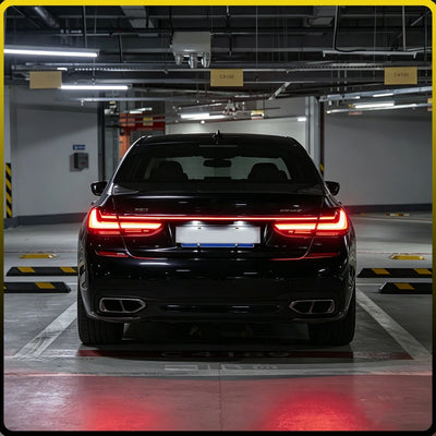 Feux Arrière LED BMW Série 7 G11 2016-2018 - packshot studio - Becquet Voiture