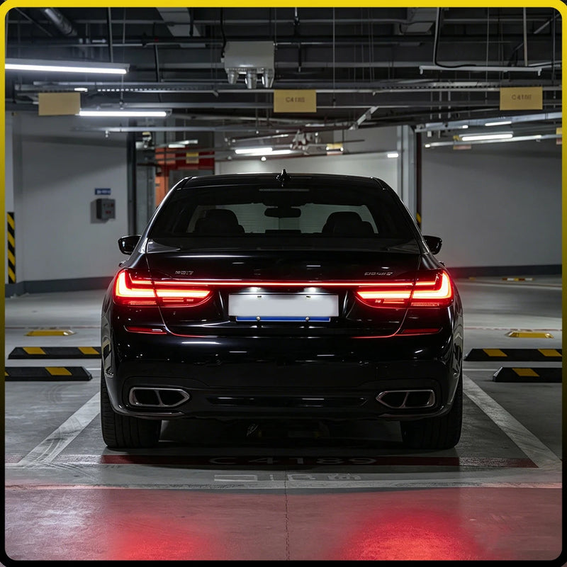 Feux Arrière LED BMW Série 7 G11 2016-2018 - packshot studio - Becquet Voiture
