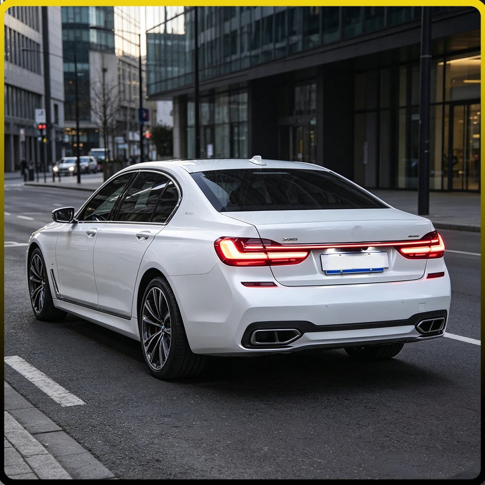 Feux Arrière LED BMW Série 7 G11 2016-2018 - vue de face - Becquet Voiture