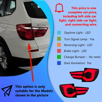 Feux Arrière LED BMW X3 F25 2010-2017 Style G08 - détail du montage - Becquet Voiture