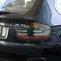 Feux Arrière LED BMW X5 E70 2007-2013 Freinage Secours - vue arrière - Becquet Voiture