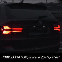 Feux Arrière LED BMW X5 E70 2007-2013 - vue de trois-quarts - Becquet Voiture