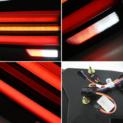 Feux Arrière LED BMW X5 E70 F15 2007-2018 - vue de trois-quarts - Becquet Voiture