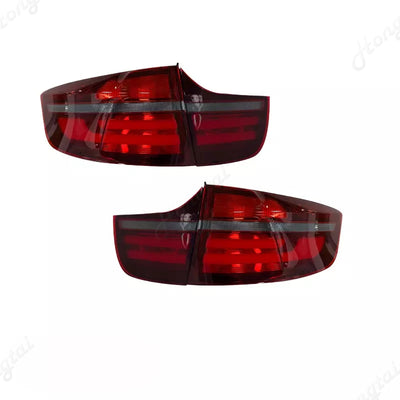 Feux Arrière LED BMW X6 E71 Look Performance - détail du montage - Becquet Voiture