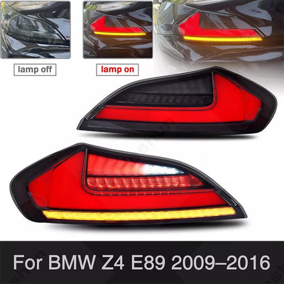Feux Arriere LED BMW Z4 E89 2009-2016 GTS Full LED - installé sur véhicule - Becquet Voiture