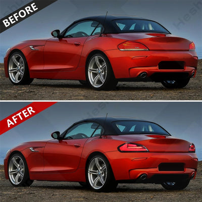 Feux Arriere LED BMW Z4 E89 2009-2016 GTS Full LED - vue arrière - Becquet Voiture