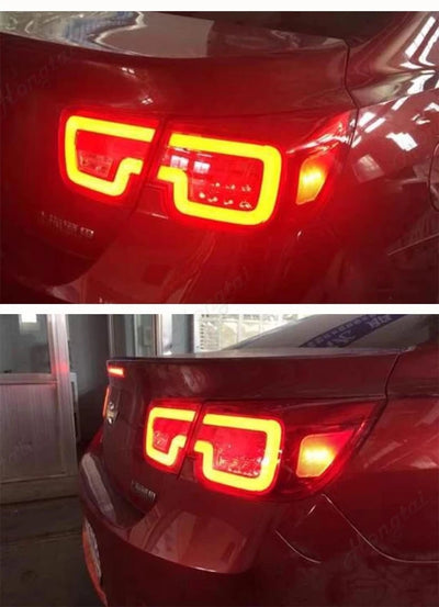 Feux Arrière LED Chevrolet Malibu (2012-2015) Dynamiques - vue arrière - Becquet Voiture