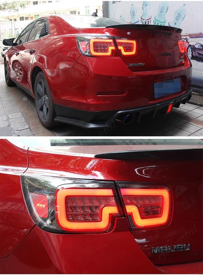Feux Arrière LED Chevrolet Malibu (2012-2015) Dynamiques - vue de trois-quarts - Becquet Voiture