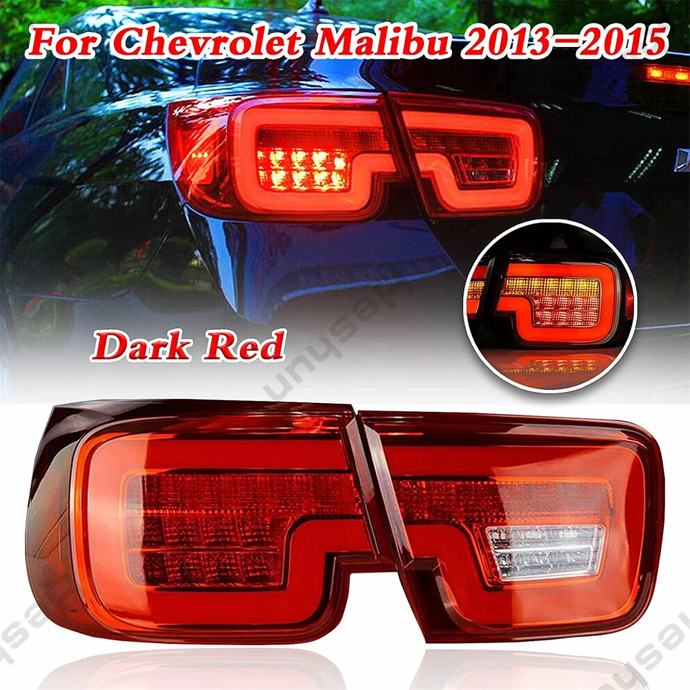 Feux Arrière LED Chevrolet Malibu 2013-2015 - vue de face - Becquet Voiture