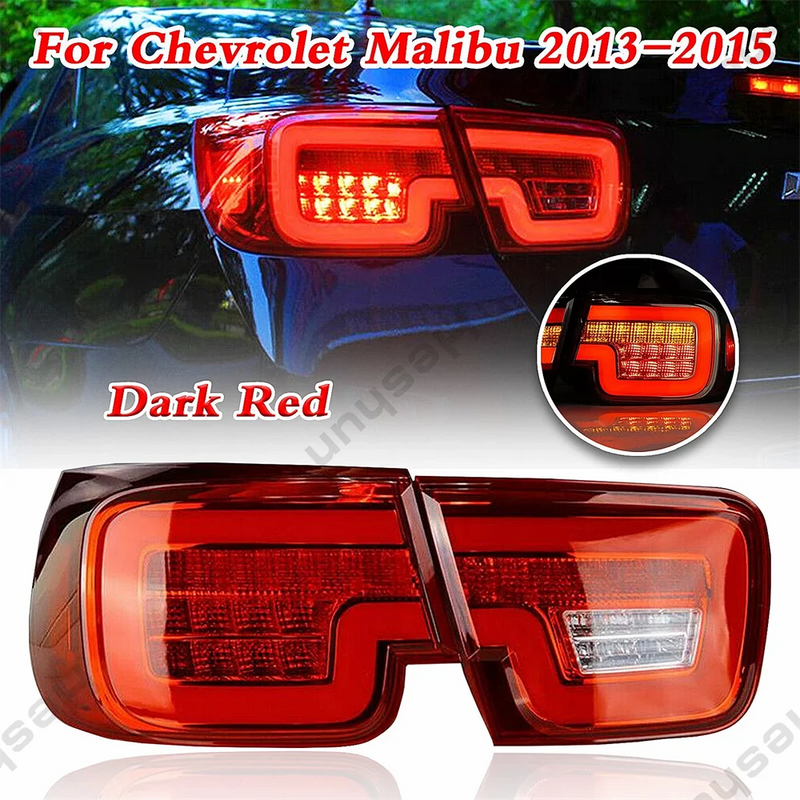 Feux Arrière LED Chevrolet Malibu 2013-2015 - vue de face - Becquet Voiture