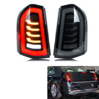 Dynamic Animation LED Taillights for Chrysler 300 300C 300S 2011-2014 - front view - Becquet Voiture