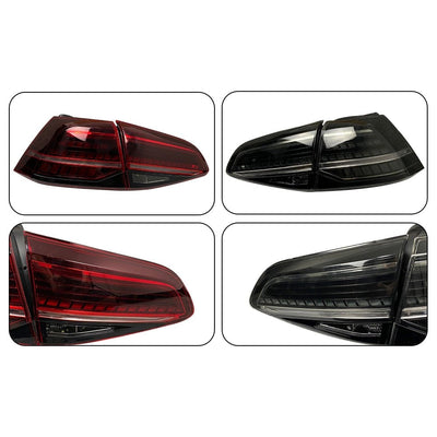 Feux Arriere LED Clignotant Dynamique Golf 7 - installé sur véhicule - Becquet Voiture