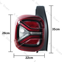Feux Arrière LED Dacia Duster 2 2020-2024 - vue arrière - Becquet Voiture
