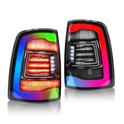 Feux Arrière LED Dodge RAM 1500 2500 2009-2018 - détail du montage - Becquet Voiture