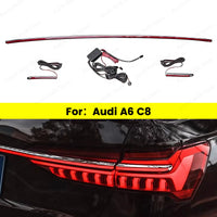 Dynamische LED-Heckleuchten Audi A6 A6L C8 (2019-2024) - Seitenansicht - Becquet Voiture