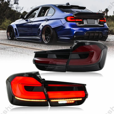 Feux Arrière LED Dynamiques BMW Série 3 F30 F35 F80 M3 (2012-2018) - détail du montage - Becquet Voiture
