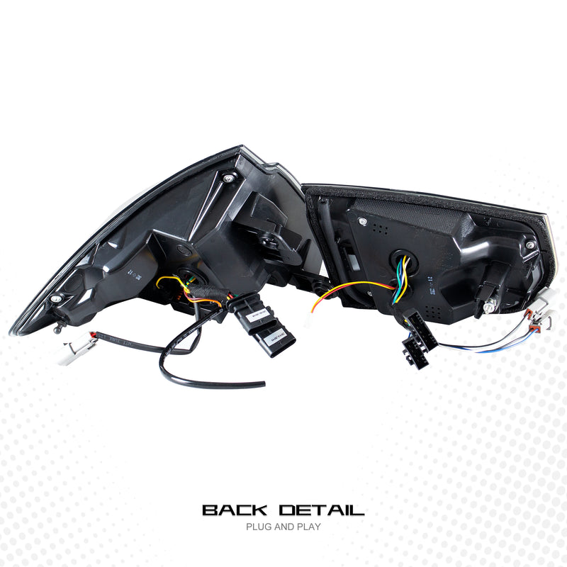 Feux Arrière LED Dynamiques BMW Série 3 F30 F80 2013-2018 - installé sur véhicule - Becquet Voiture