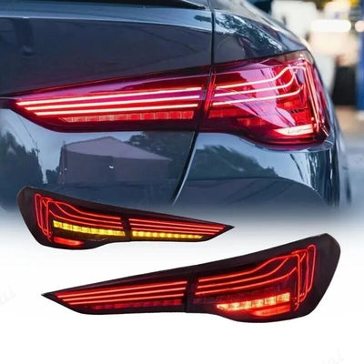 Feux Arrière LED Dynamiques BMW Série 4 G22 G23 G26 M4 CSL - détail du montage - Becquet Voiture