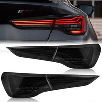 Feux Arrière LED Dynamiques BMW Série 4 G22 G23 G26 M4 CSL - packshot studio - Becquet Voiture