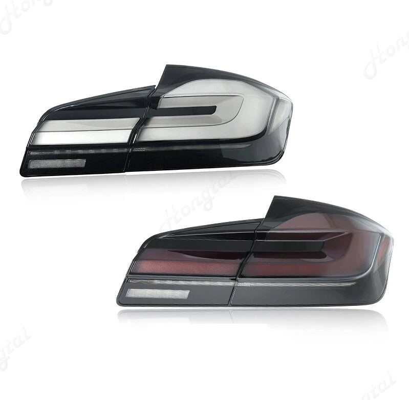 Feux Arrière LED Dynamiques BMW Série 5 F10 F18 - packshot studio - Becquet Voiture