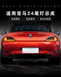 Feux Arrière LED Dynamiques BMW Z4 E89 2009-2016 - installé sur véhicule - Becquet Voiture