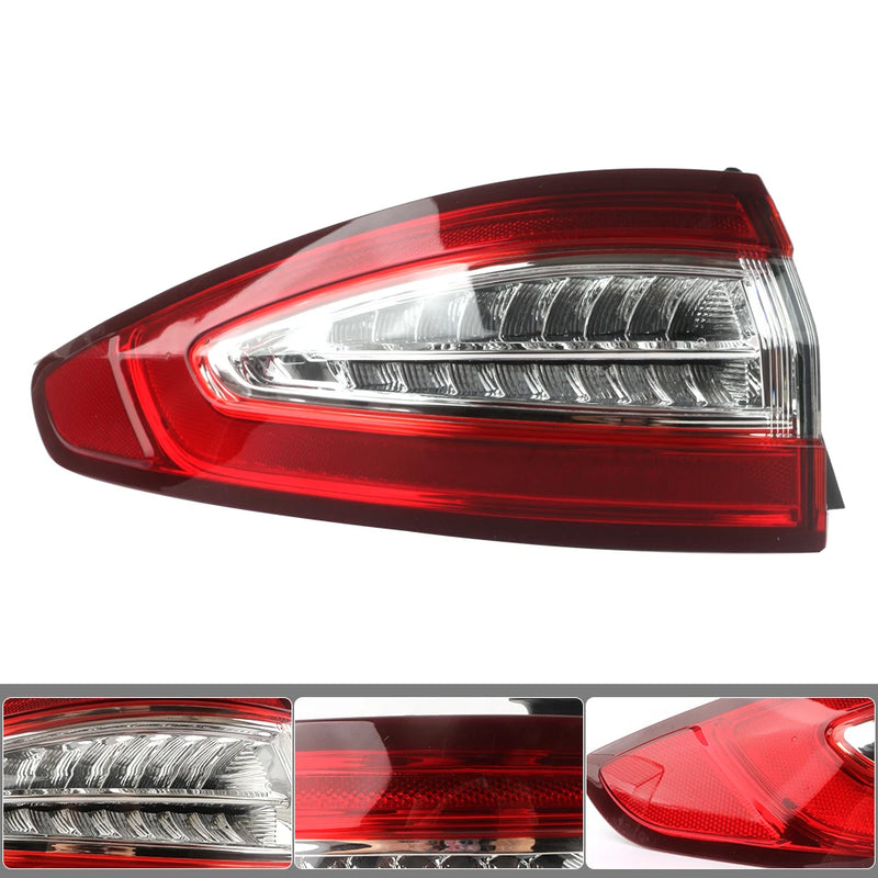 Feux Arrière LED Ford Berline 2013-2016 - vue de trois-quarts - Becquet Voiture