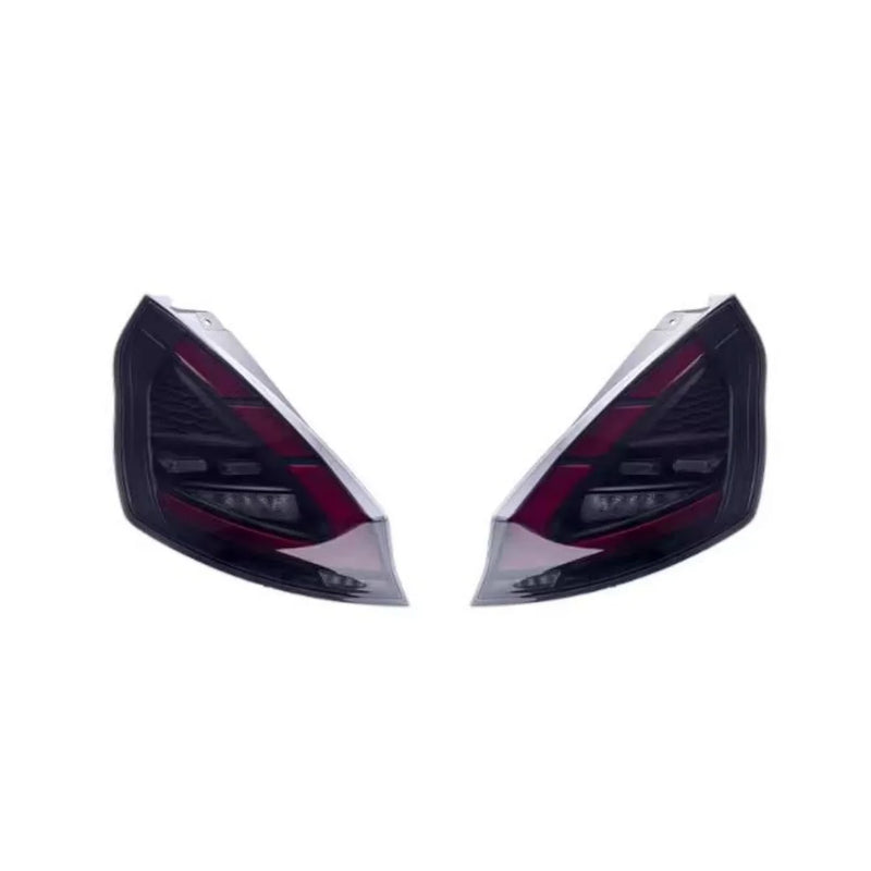 Feux Arrière LED Ford Fiesta 2009-2015 Animation - vue rapprochée - Becquet Voiture