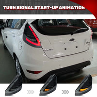 Feux Arrière LED Ford Fiesta MK6 2008-2017 - vue de trois-quarts - Becquet Voiture