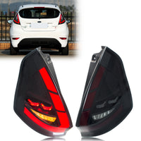 Feux Arrière LED Ford Fiesta MK7 2008-2017 Clignotant Séquentiel - vue de face - Becquet Voiture