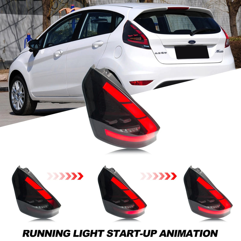 Feux Arrière LED Ford Fiesta MK7 2008-2017 - vue arrière - Becquet Voiture