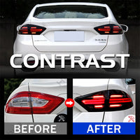 Feux Arrière LED Ford Mondeo MK5 Fusion 2013-2016 DRL - vue de profil - Becquet Voiture
