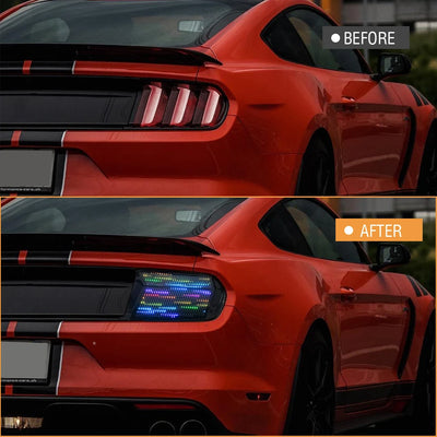 Feux Arrière LED Ford Mustang 2015-2023 - vue de profil - Becquet Voiture