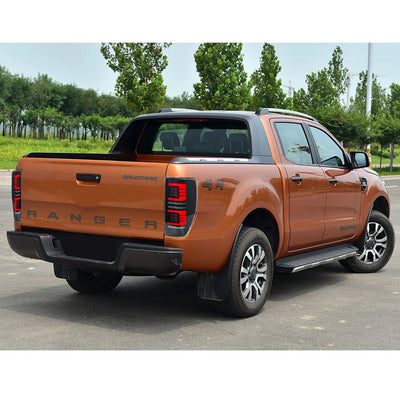 Feux Arrière LED Ford Ranger T7 PX MK1 MK2 2012-2021 - installé sur véhicule - Becquet Voiture