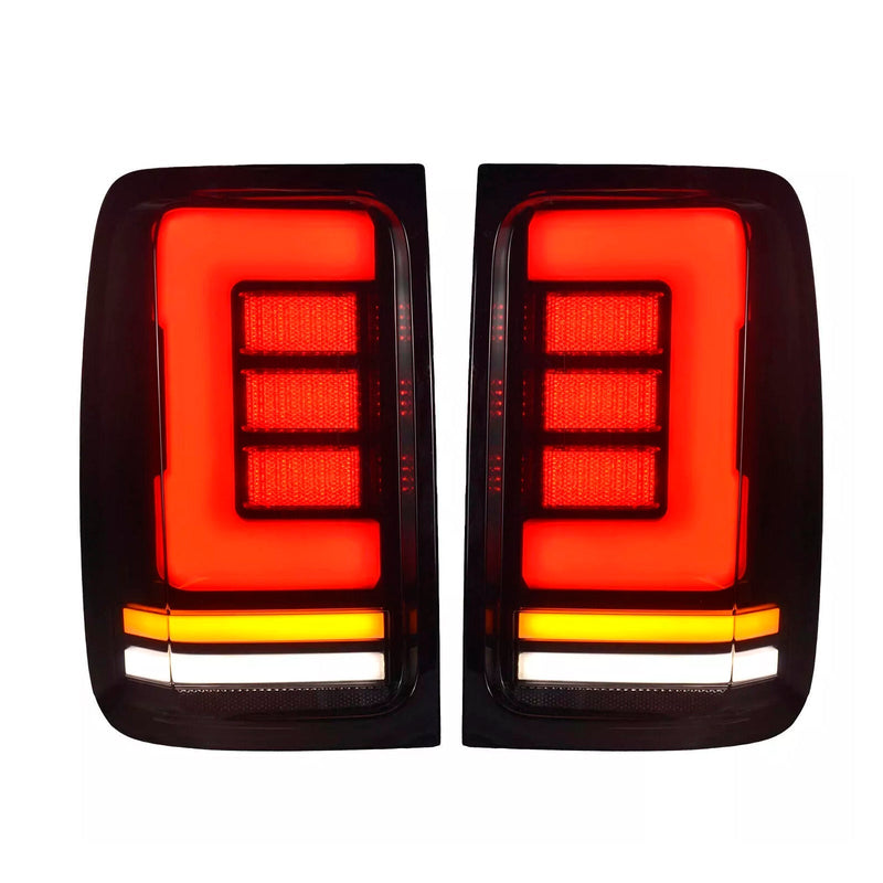 Feux Arrière LED Fumé VW Amarok V6 2009-2019 - vue de face 2 - Becquet Voiture