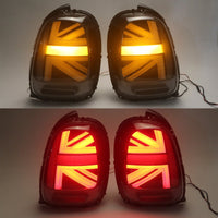 Feux Arrière LED Fumés Mini Cooper F55 F56 F57 2014-2023 - installé sur véhicule - Becquet Voiture