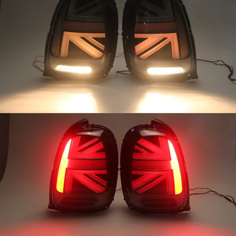 Feux Arrière LED Fumés Mini Cooper F55 F56 F57 2014-2023 - packshot studio - Becquet Voiture