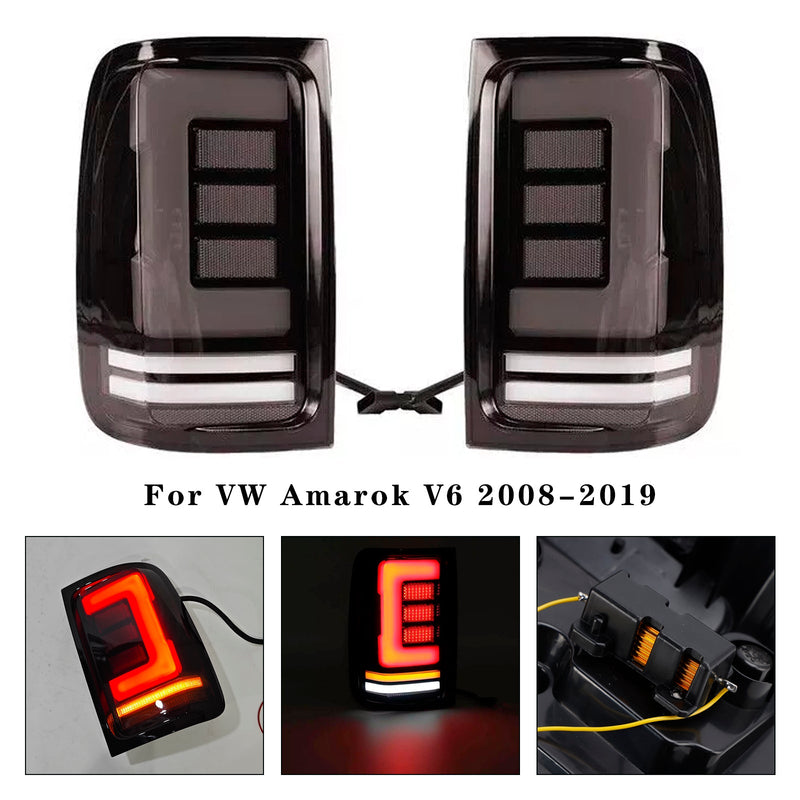 Feux Arrière LED Fumés VW Amarok V6 2008-2019 v2 - détail du montage 2 - Becquet Voiture