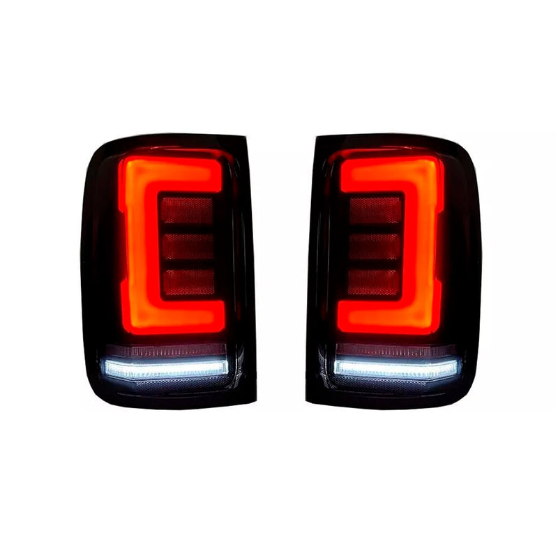 Feux Arrière LED Fumés VW Amarok V6 2008-2019 v2 - vue de profil 2 - Becquet Voiture