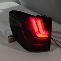 LED-Rückleuchten Links Rechts BMW X5 F15 2014-2018 Schwarz - Montagedetail - Becquet Voiture