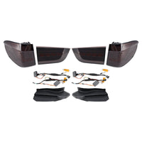 LED-Rückleuchten Links Rechts BMW X5 F15 2014-2018 Schwarz - Studio-Packshot 2 - Becquet Voiture