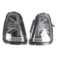 Feux Arrière LED Gris BMW Mini R56 R57 R58 R59 2007-2015 - vue de trois-quarts - Becquet Voiture