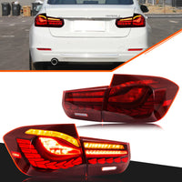 Feux Arrière LED GTS BMW Série 3 F30 F80 M3 2011-2018 - vue de face - Becquet Voiture