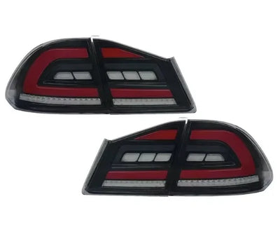 Feux Arrière LED Honda Civic FD Type R 2005-2012 - vue de profil 2 - Becquet Voiture