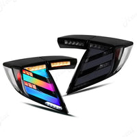 Feux Arrière LED Honda Civic Hatchback FK7 RGB - vue rapprochée - Becquet Voiture