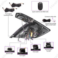 Feux Arriere LED Honda Civic Type R FK7 FK8 - packshot studio - Becquet Voiture