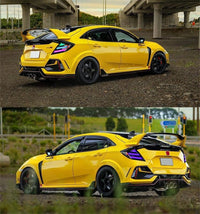 Feux Arriere LED Honda Civic Type R FK7 FK8 - vue arrière - Becquet Voiture