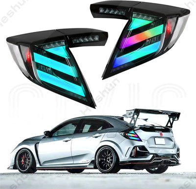Feux Arriere LED Honda Civic Type R FK7 FK8 - vue de face - Becquet Voiture