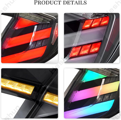 Feux Arriere LED Honda Civic Type R FK7 FK8 - vue de trois-quarts - Becquet Voiture